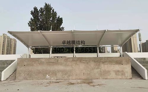 鄭州市天府路中學膜結(jié)構看臺
