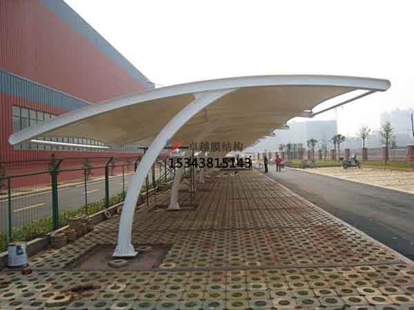 嘉峪關(guān)市膜結(jié)構(gòu)雨棚設計施工案例