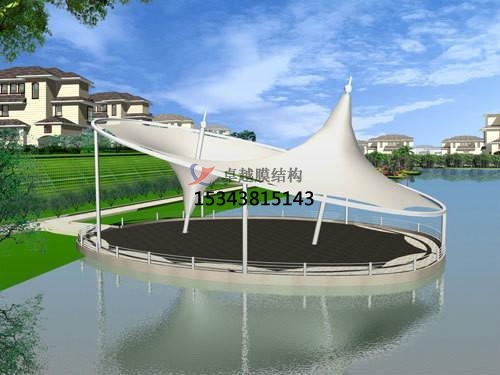 張拉膜建筑效果圖分享！